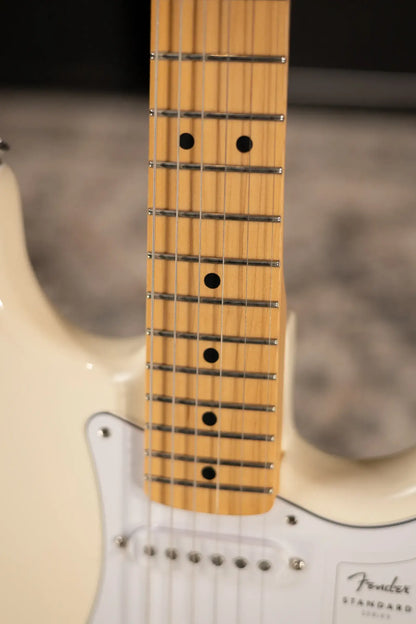 Fender Standard Stratocaster Electric Guitar - Olympic White