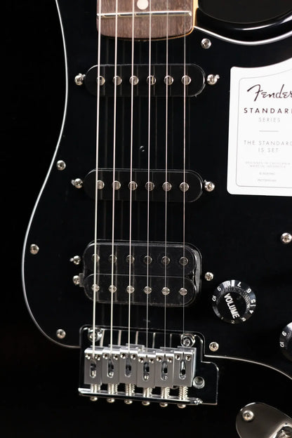 Fender Standard Stratocaster HSS Electric Guitar - Black
