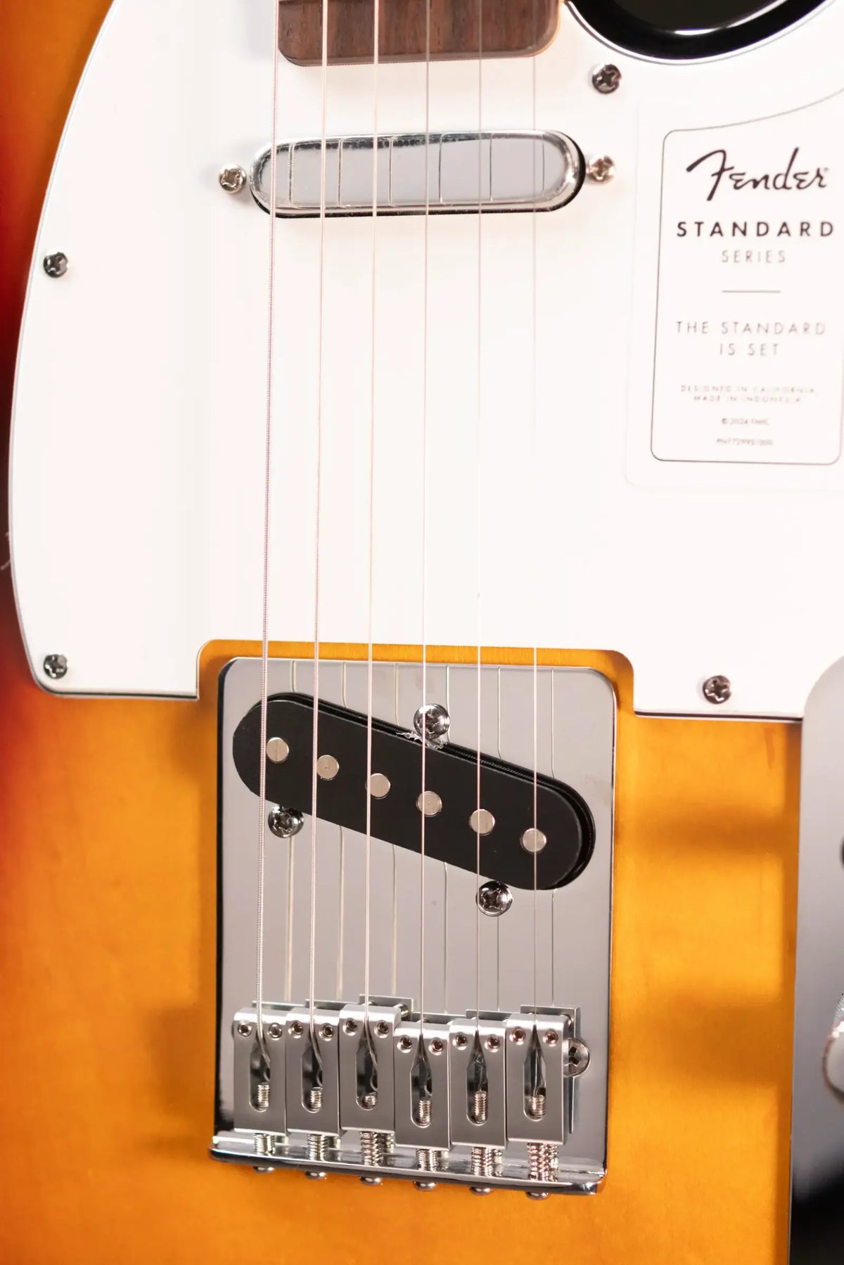 Fender Standard Telecaster Electric Guitar - 3-Color Sunburst  - Demo