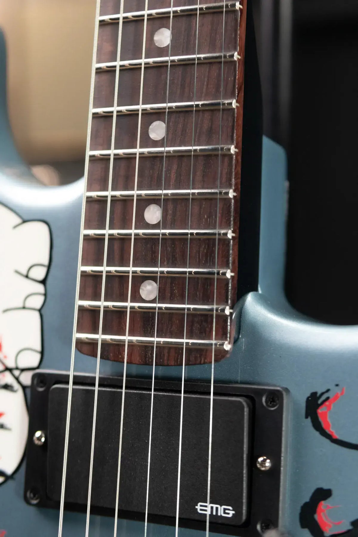 Fender Tom Morello's "Arm the Homeless" Electric Guitar - Blue Ice Metallic with Hardshell Case - Demo