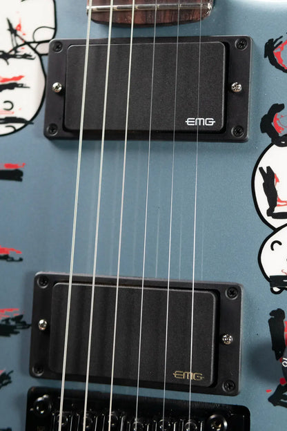 Fender Tom Morello's "Arm the Homeless" Electric Guitar - Blue Ice Metallic with Hardshell Case - Demo