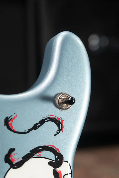 Fender Tom Morello's "Arm the Homeless" Electric Guitar - Blue Ice Metallic with Hardshell Case - Demo