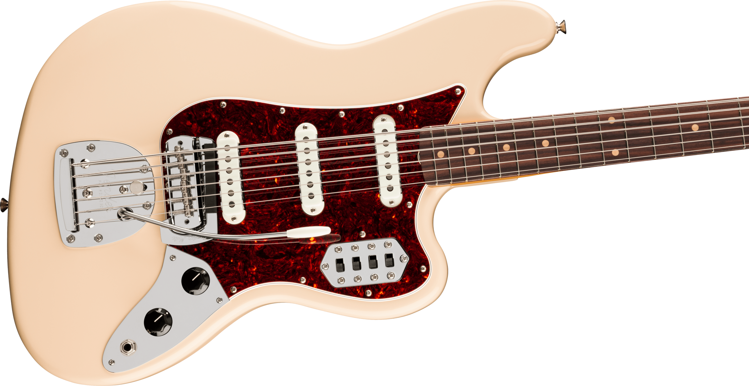 Fender Vintera III Early '60s Bass VI - Olympic White with Gig Bag
