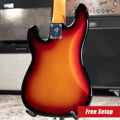 Fender Vintera III Late '60s Precision Bass - 3-Color Sunburst with Gig Bag