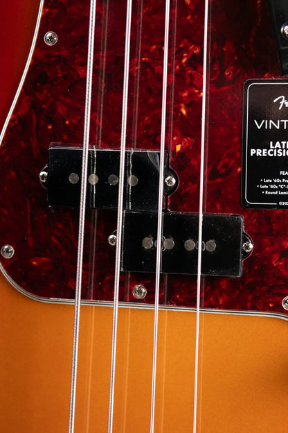 Fender Vintera III Late '60s Precision Bass - 3-Color Sunburst with Gig Bag