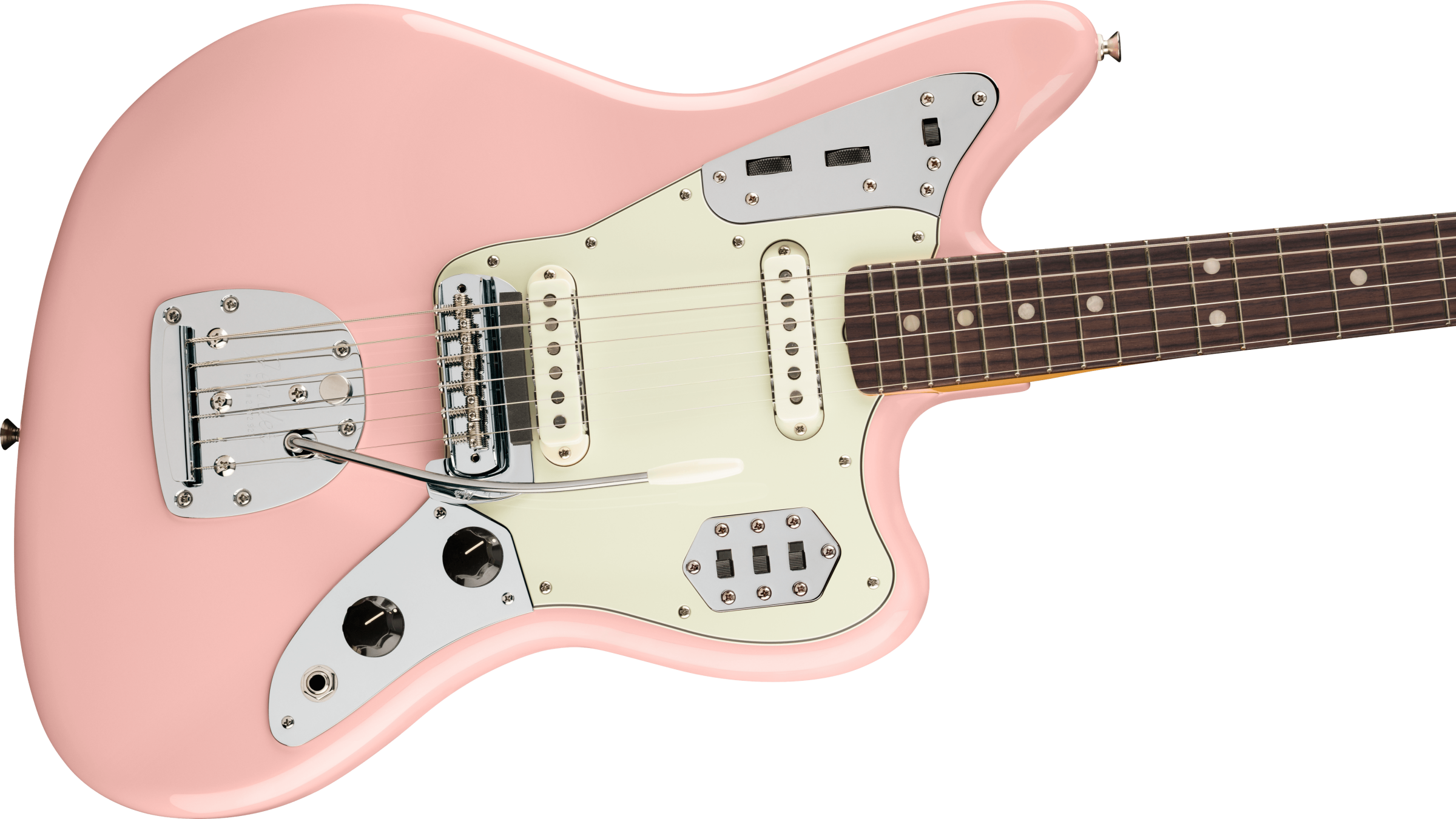 Fender Vintera III Mid '60s Jaguar Electric Guitar - Shell Pink with Gig Bag
