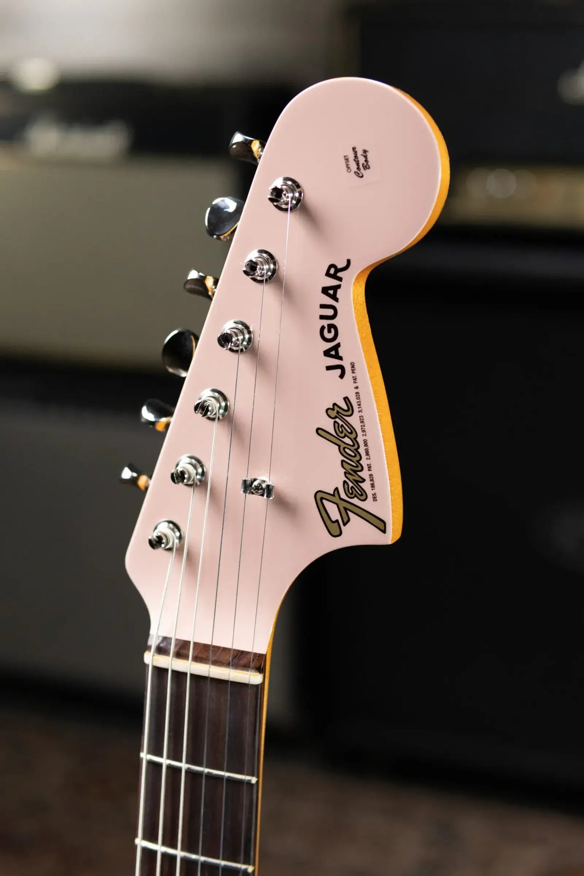 Fender Vintera III Mid '60s Jaguar Electric Guitar - Shell Pink with Gig Bag