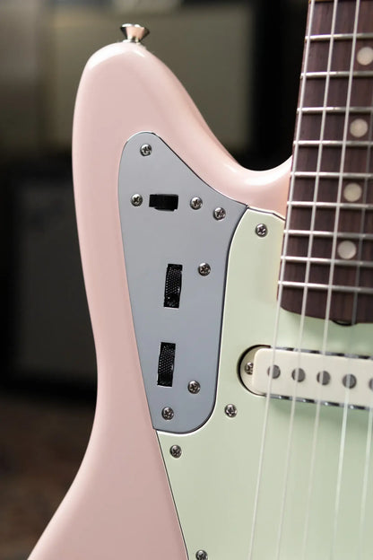 Fender Vintera III Mid '60s Jaguar Electric Guitar - Shell Pink with Gig Bag
