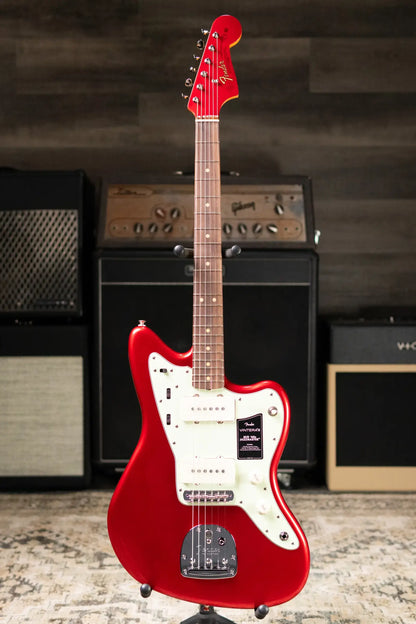 Fender Vintera III Mid '60s Jazzmaster Electric Guitar - Candy Apple Red with Gig Bag