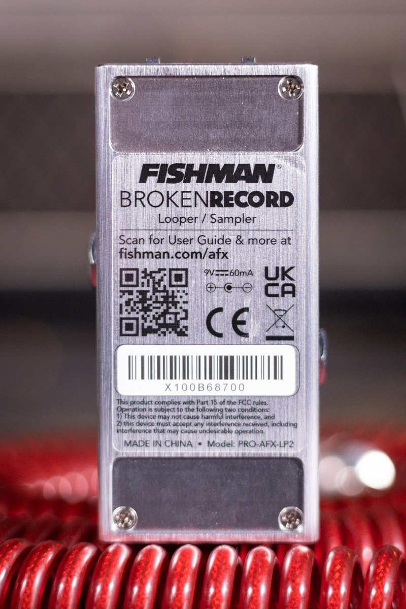 Fishman AFX Broken Record Mini Looper/Sampler