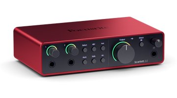 Focusrite Scarlett 2i2 4th Gen USB Audio Interface