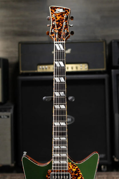 Frank Brothers Arcade Model Electric Guitar - Cadillac Green / Tortoise Shell with Hardshell Case - Used