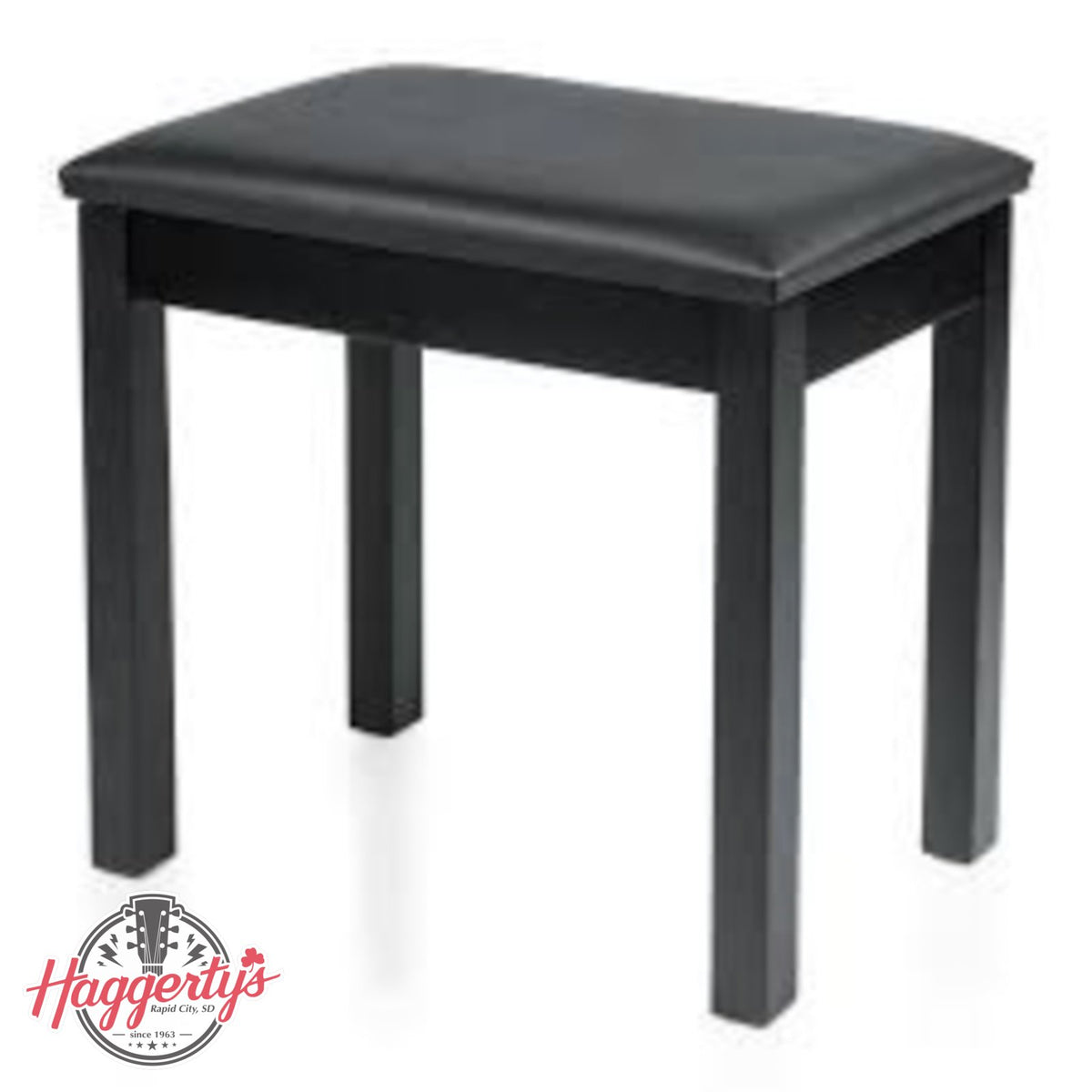 Gator GFW-KEYBENCH-WDBK Traditional Wooden Piano Bench Black