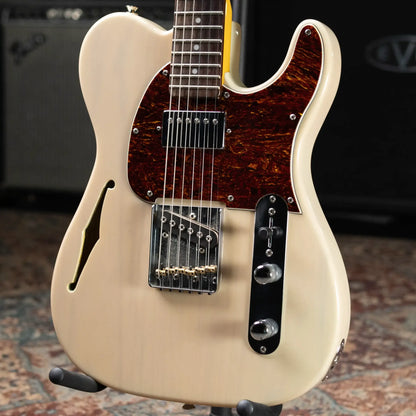 G&L Tribute ASAT Classic Bluesboy Semi-Hollow Electric Guitar - White Blonde with Gig Bag - Used