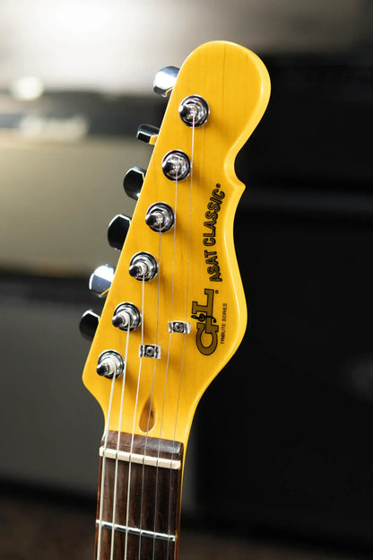 G&L Tribute ASAT Classic Bluesboy Semi-Hollow Electric Guitar - White Blonde with Gig Bag - Used