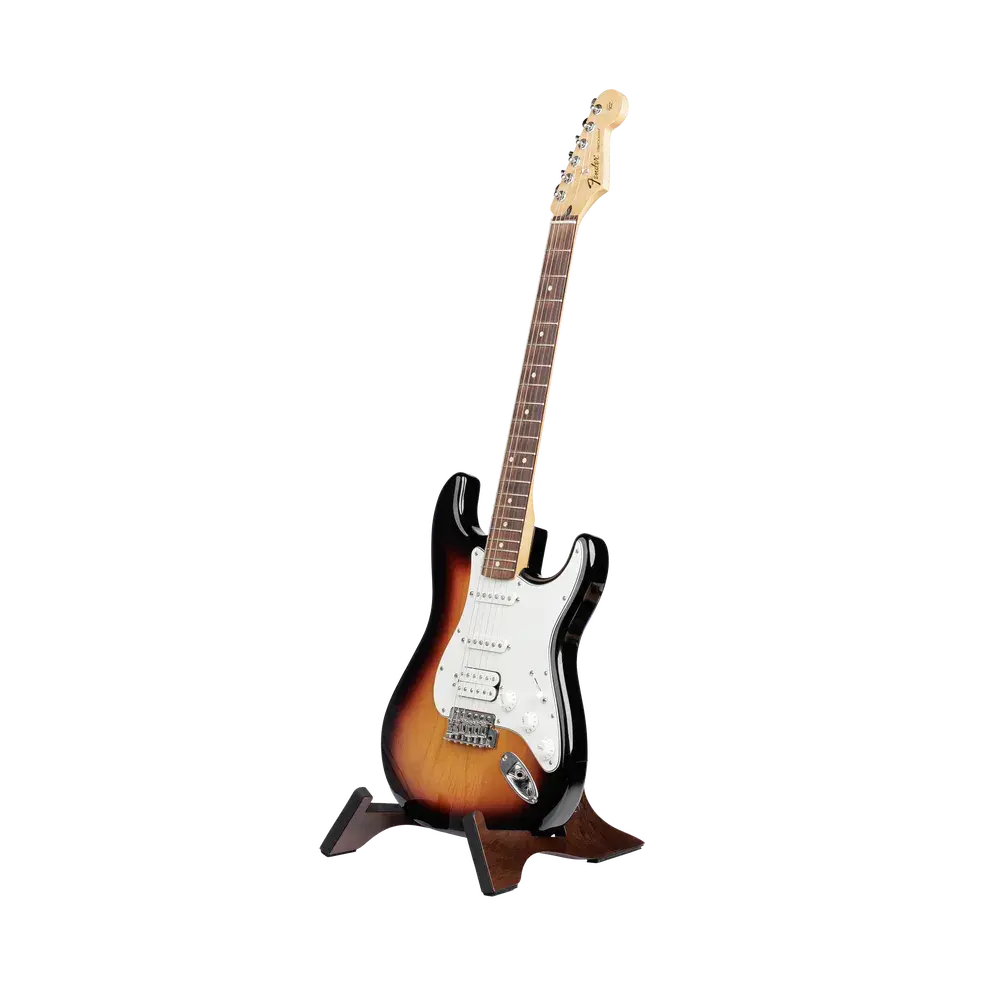 Gator Boomerang Foldable Wood Travel Guitar Stand - Walnut