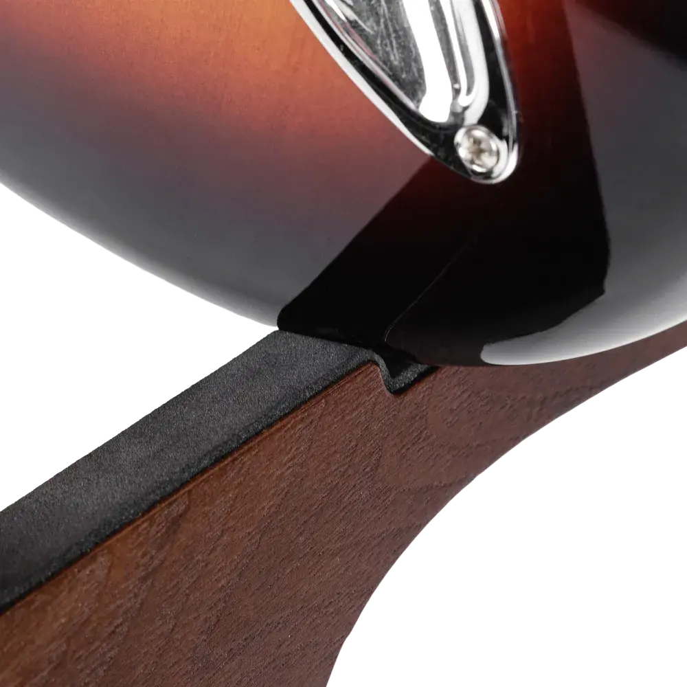 Gator Boomerang Foldable Wood Travel Guitar Stand - Walnut