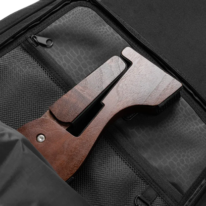 Gator Boomerang Foldable Wood Travel Guitar Stand - Walnut