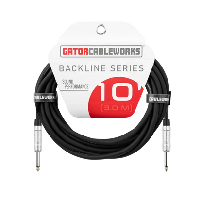 Gator Cableworks Backline Series 1/4 Speaker Cable - 10ft