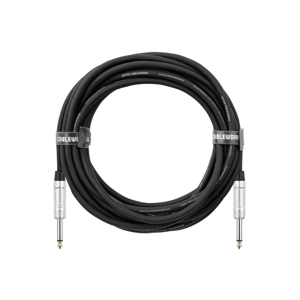 Gator Cableworks Backline Series 1/4 Speaker Cable - 10ft
