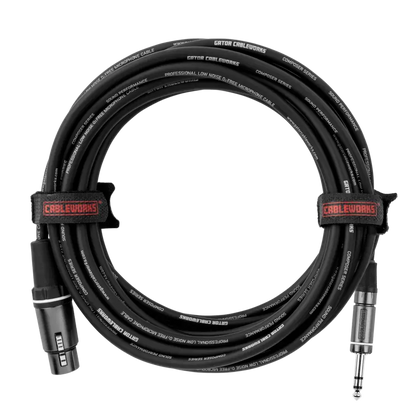 Gator Cableworks Composer Series TRS to XLRF Cable - 10ft