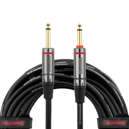Gator Cableworks Headliner Series Instrument Cable - 10ft Quiet Connect