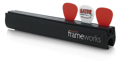 Gator Frameworks Clip-On Guitar Pick and Slide Holder for Microphone Stands