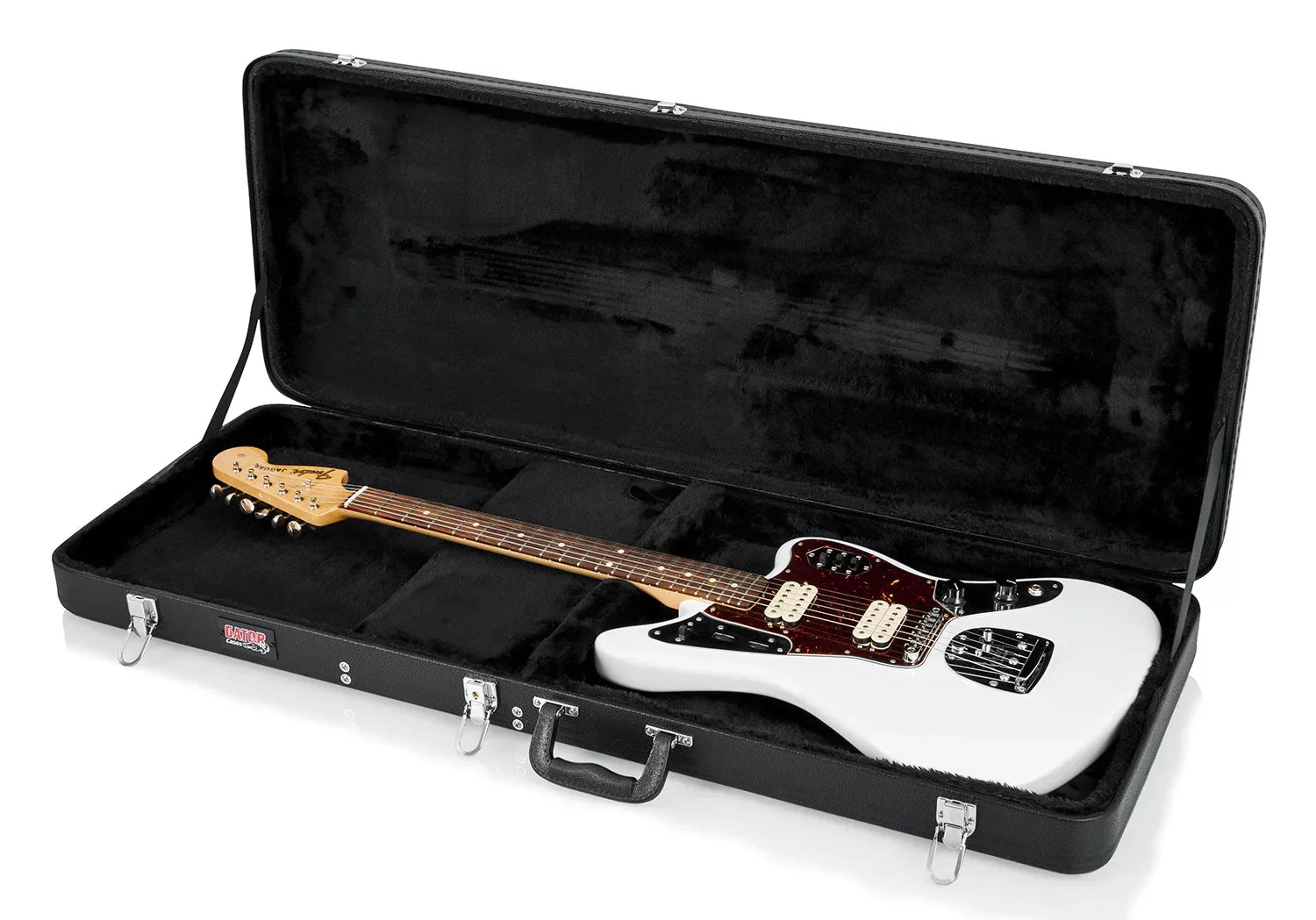 Gator Hard-Shell Wood Case For Jaguar Jagmaster And Jazzmaster Style Guitars