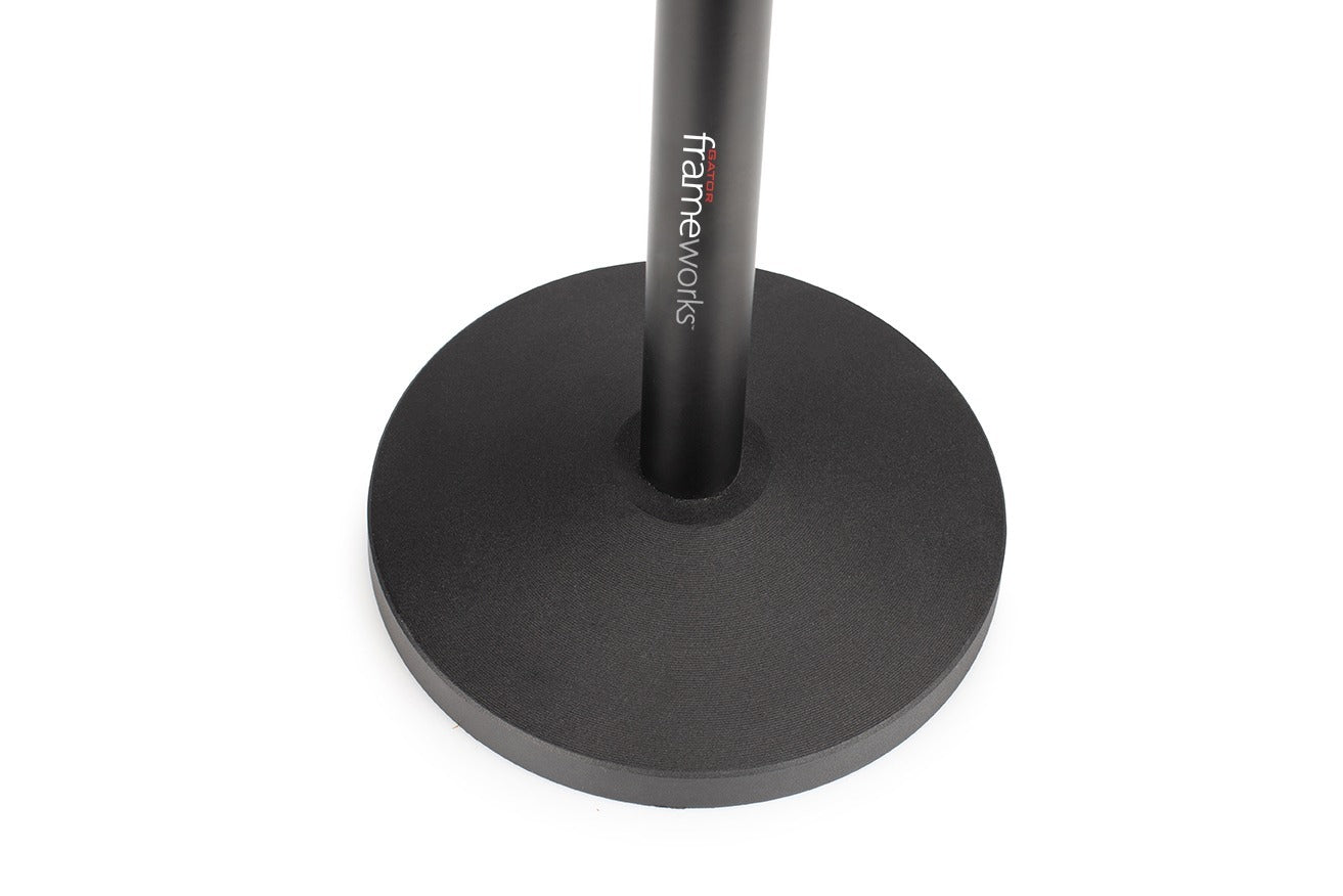Gator Ring Light Round Base Desktop Stand With Phone Clamp