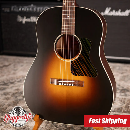 Gibson Century Collection J-45 12-Fret Acoustic Guitar Vintage Sunburst with Hardshell Case