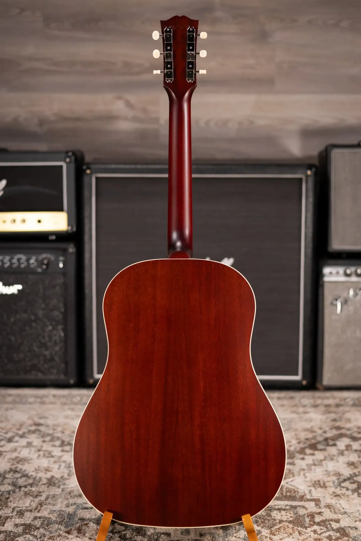 Gibson Century Collection J-45 12-Fret Acoustic Guitar Vintage Sunburst with Hardshell Case