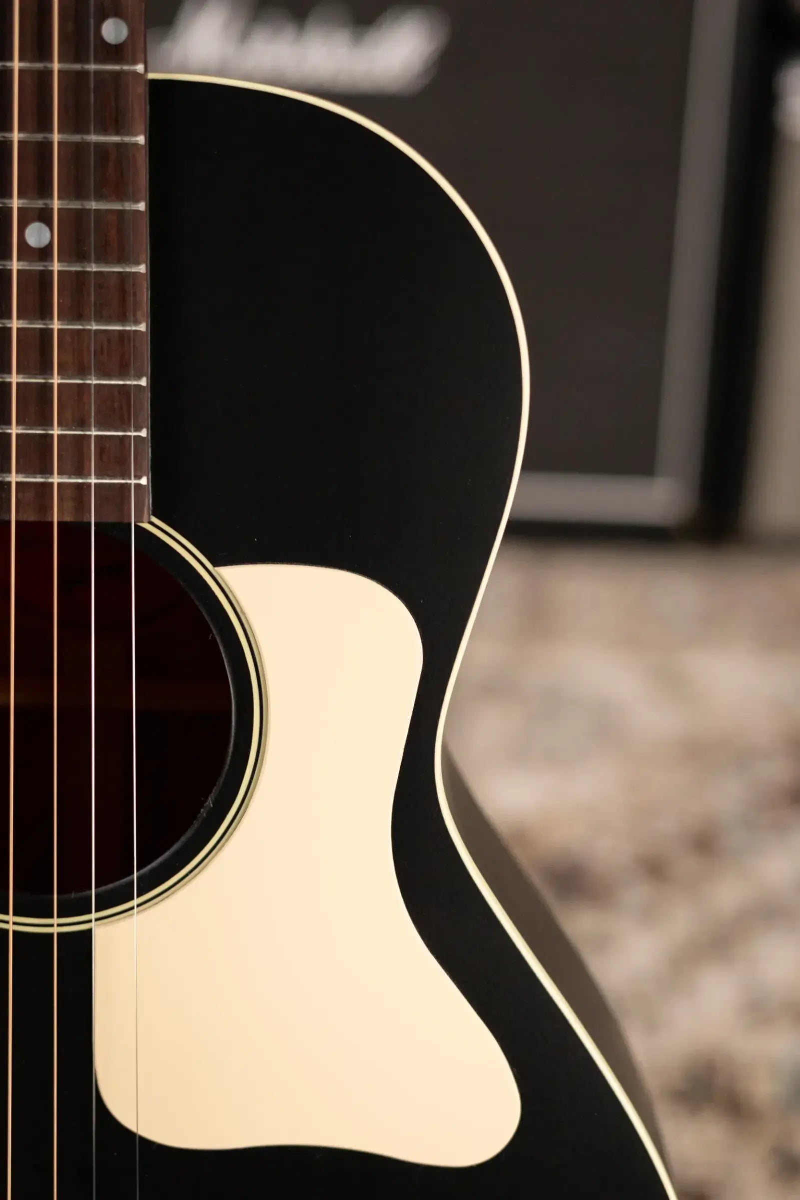 Gibson Century Collection L-00 12-Fret Acoustic Guitar - Ebony with Hardshell Case