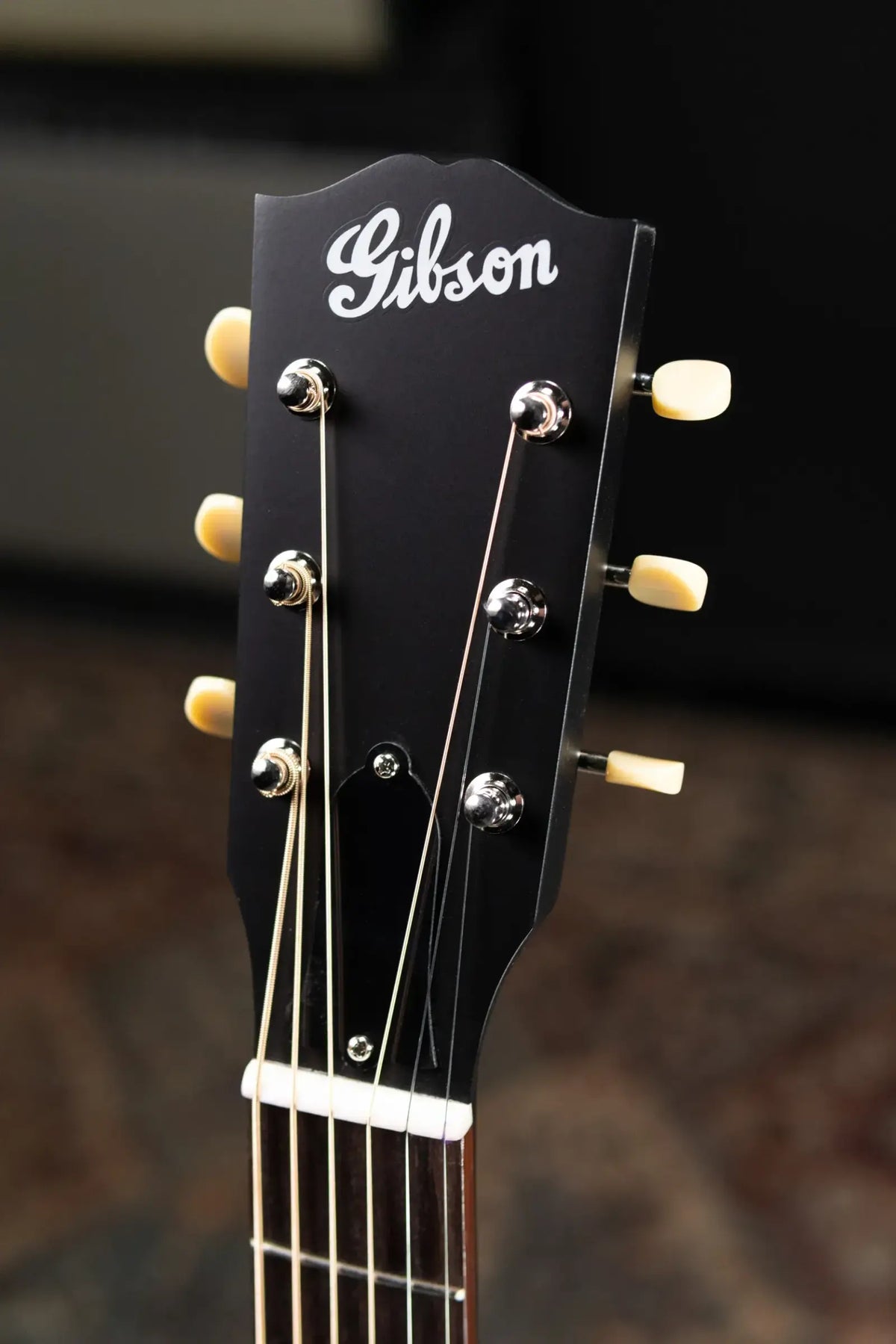 Gibson Century Collection L-00 12-Fret Acoustic Guitar - Ebony with Hardshell Case - B-Stock