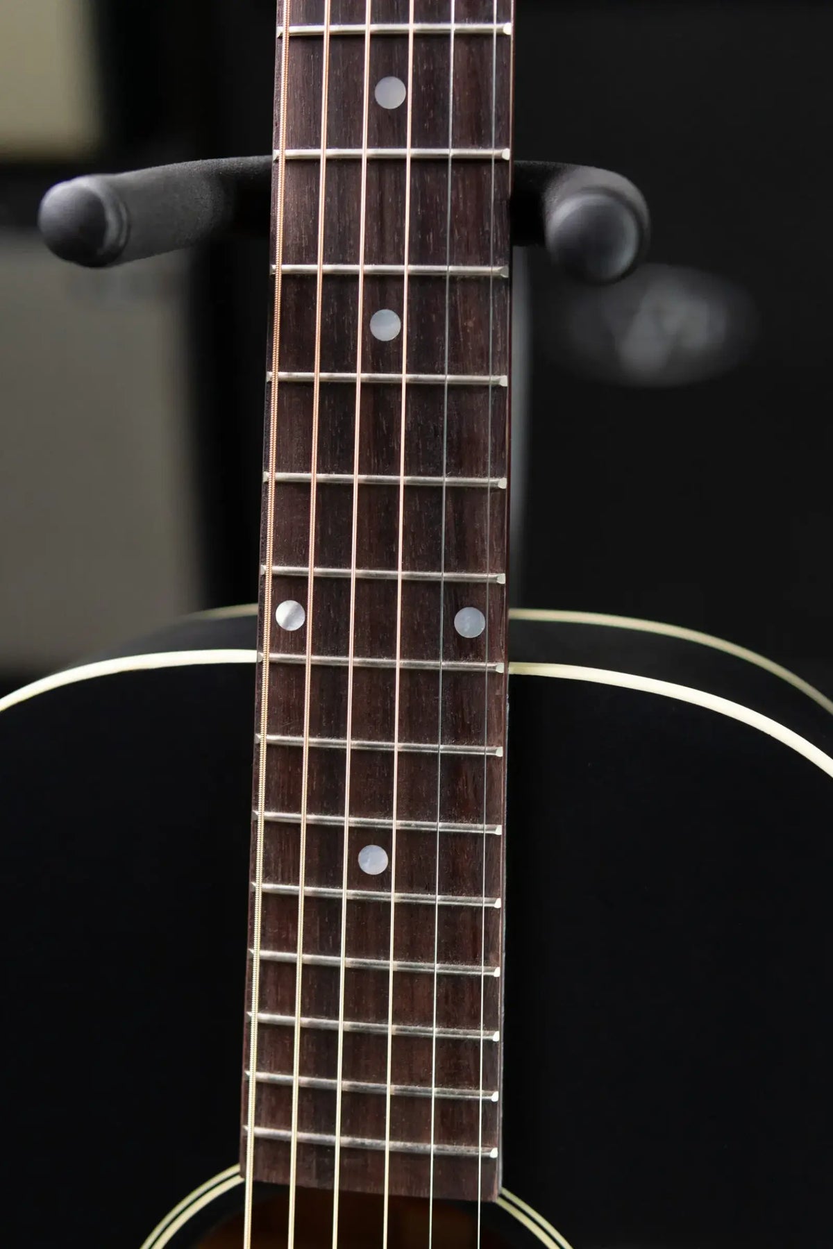 Gibson Century Collection L-00 12-Fret Acoustic Guitar - Ebony with Hardshell Case - B-Stock