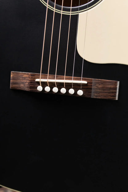 Gibson Century Collection L-00 12-Fret Acoustic Guitar - Ebony with Hardshell Case - B-Stock