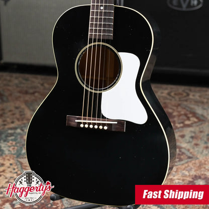Gibson Custom Shop 1933 L-00 Reissue Murphy Lab Light Aged Acoustic Guitar - Ebony with Hardshell Case