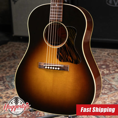 Gibson Custom Shop 1936 J-35 Acoustic Guitar - Vintage Sunburst with Hardshell Case - Used