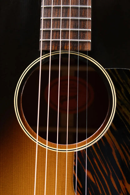 Gibson Custom Shop 1936 J-35 Acoustic Guitar - Vintage Sunburst with Hardshell Case - Used