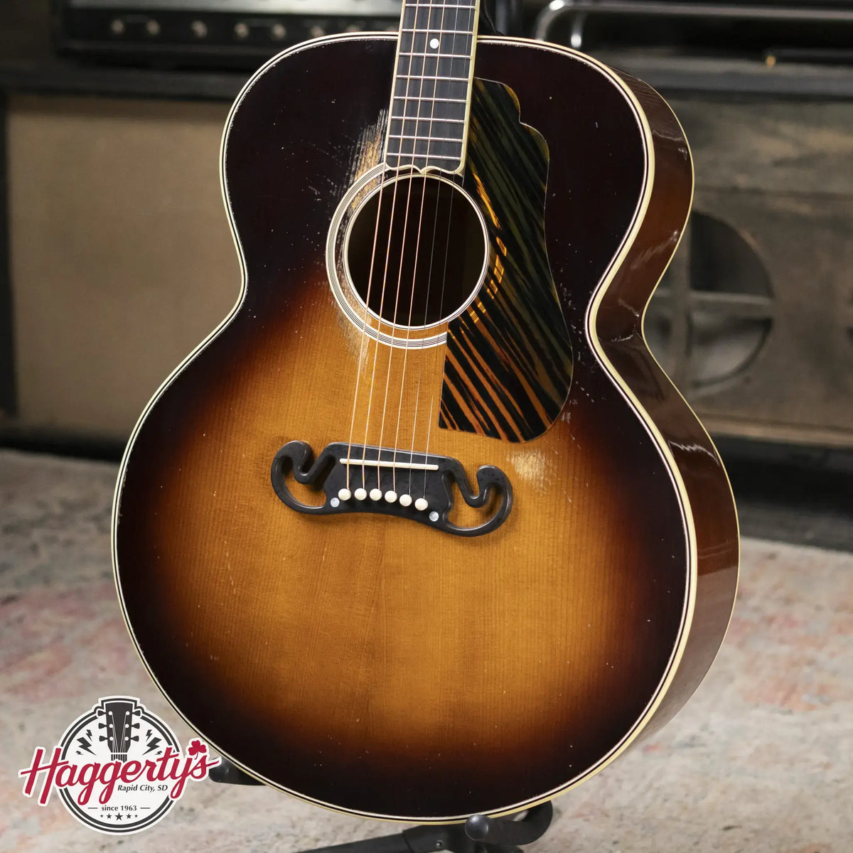 Gibson Custom Shop 1939 SJ-100 Murphy Lab Heavy Aged Acoustic Guitar - Vintage Sunburst with Hardshell Case - Demo