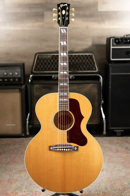 Gibson Custom Shop 1952 J-185 Acoustic Guitar - Antique Natural with Hardshell Case - Demo