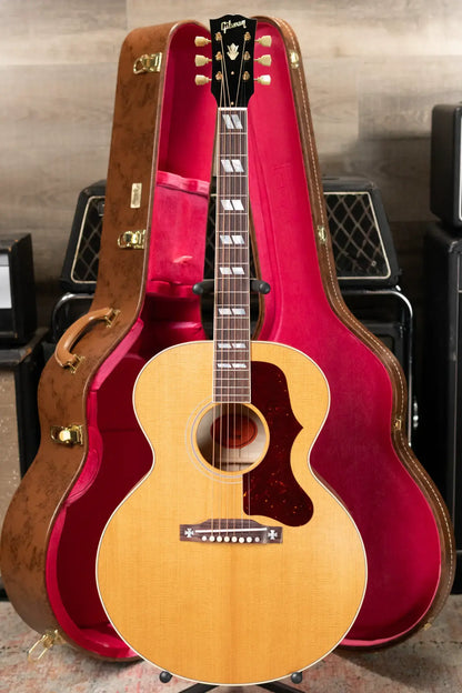 Gibson Custom Shop 1952 J-185 Acoustic Guitar - Antique Natural with Hardshell Case - Demo