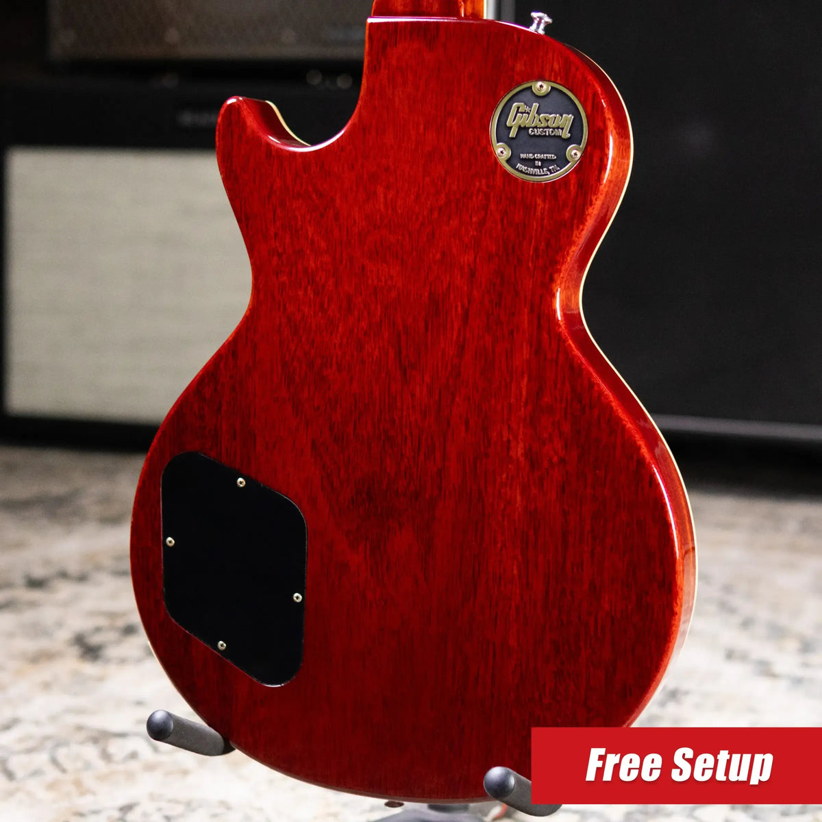 Gibson Custom Shop 1958 Les Paul Standard Reissue - VOS Iced Tea Burst with Brown/Pink Lifton Reissue 5-Latch Case - Used