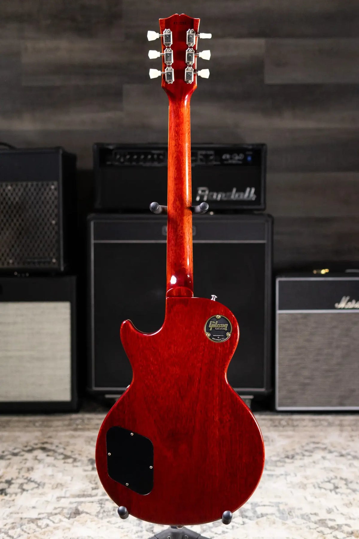 Gibson Custom Shop 1958 Les Paul Standard Reissue - VOS Iced Tea Burst with Brown/Pink Lifton Reissue 5-Latch Case - Used