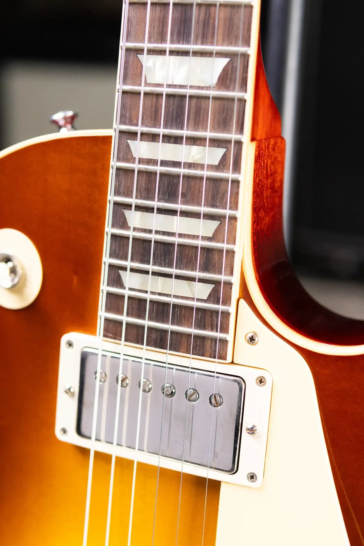 Gibson Custom Shop 1958 Les Paul Standard Reissue - VOS Iced Tea Burst with Brown/Pink Lifton Reissue 5-Latch Case - Used