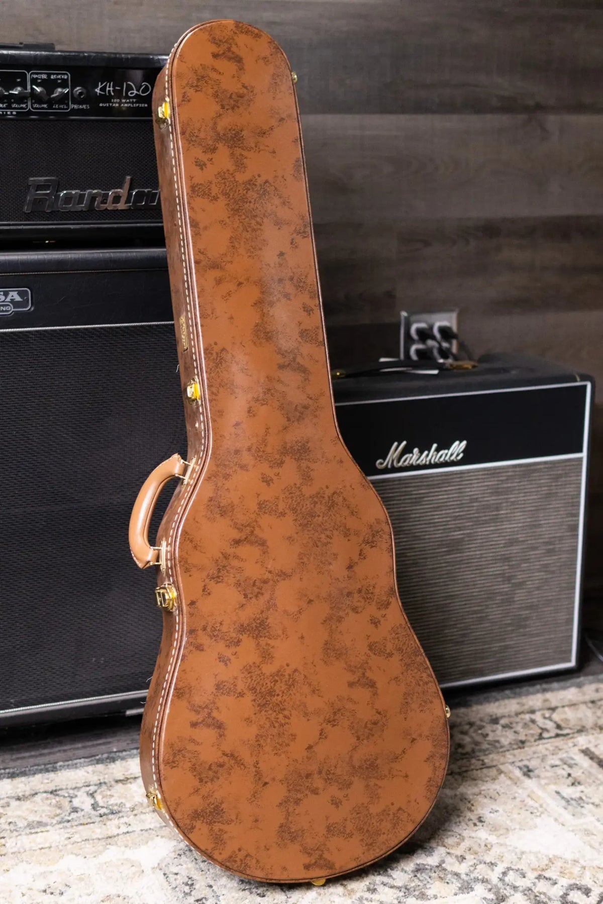 Gibson Custom Shop 1958 Les Paul Standard Reissue - VOS Iced Tea Burst with Brown/Pink Lifton Reissue 5-Latch Case - Used