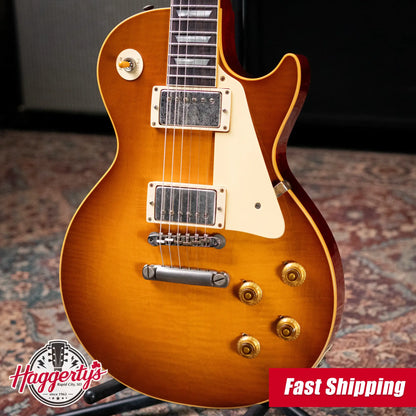 Gibson Custom Shop 1959 Les Paul Standard Murphy Lab Ultra Light Aged Electric Guitar - "AAA" Top Super-Light Mahogany - Sunburst with Hardshell Case - Demo