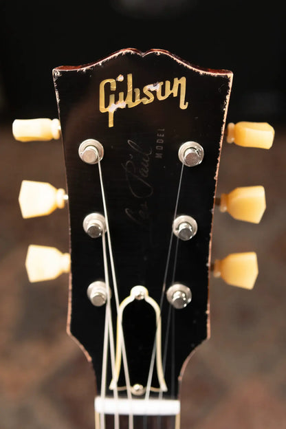Gibson Custom Shop 1959 Les Paul Standard Reissue Murphy Lab Heavy Aged Electric Guitar - Golden Poppy Burst with Hardshell Case - Demo