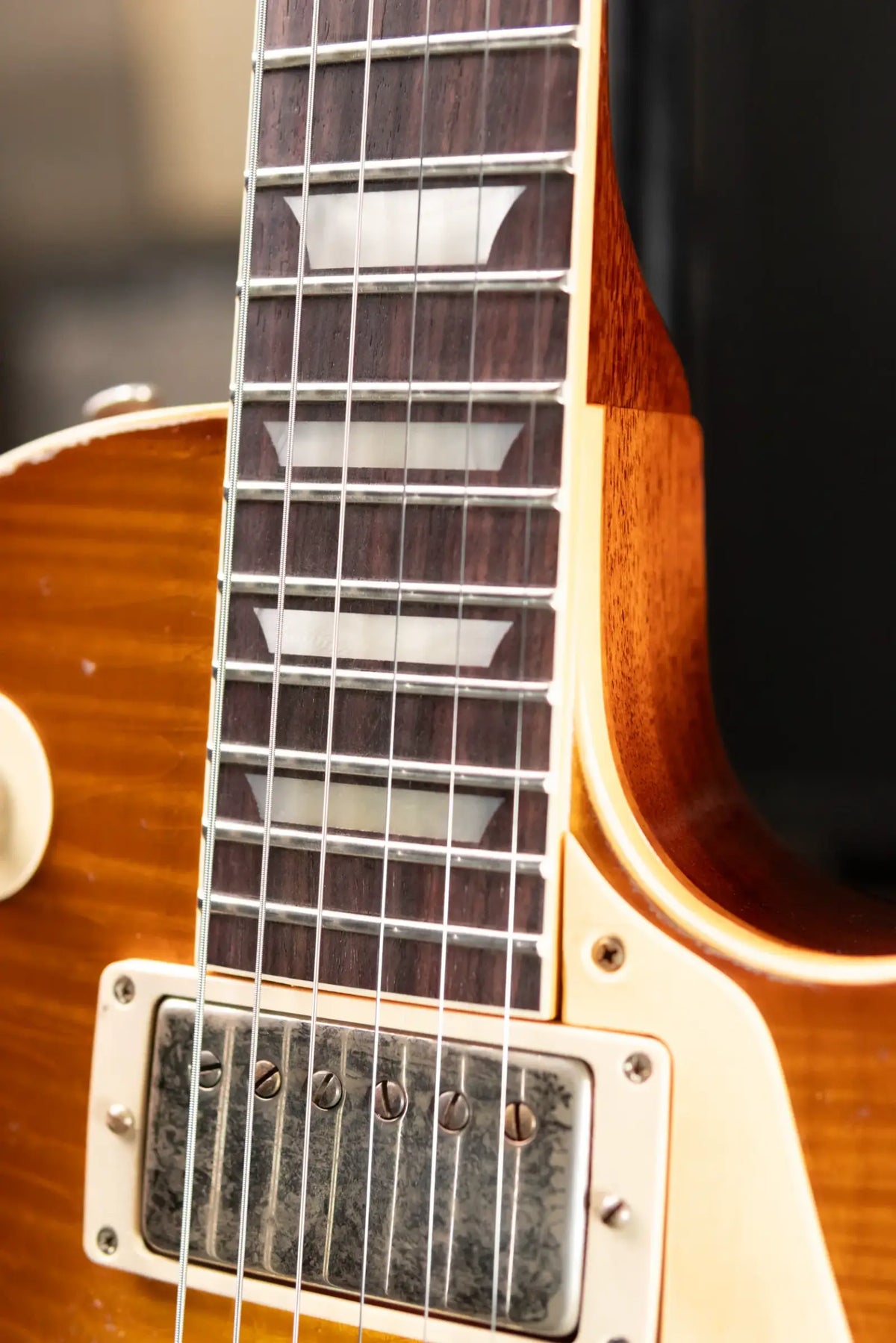 Gibson Custom Shop 1959 Les Paul Standard Reissue Murphy Lab Heavy Aged Electric Guitar - Golden Poppy Burst with Hardshell Case - Demo