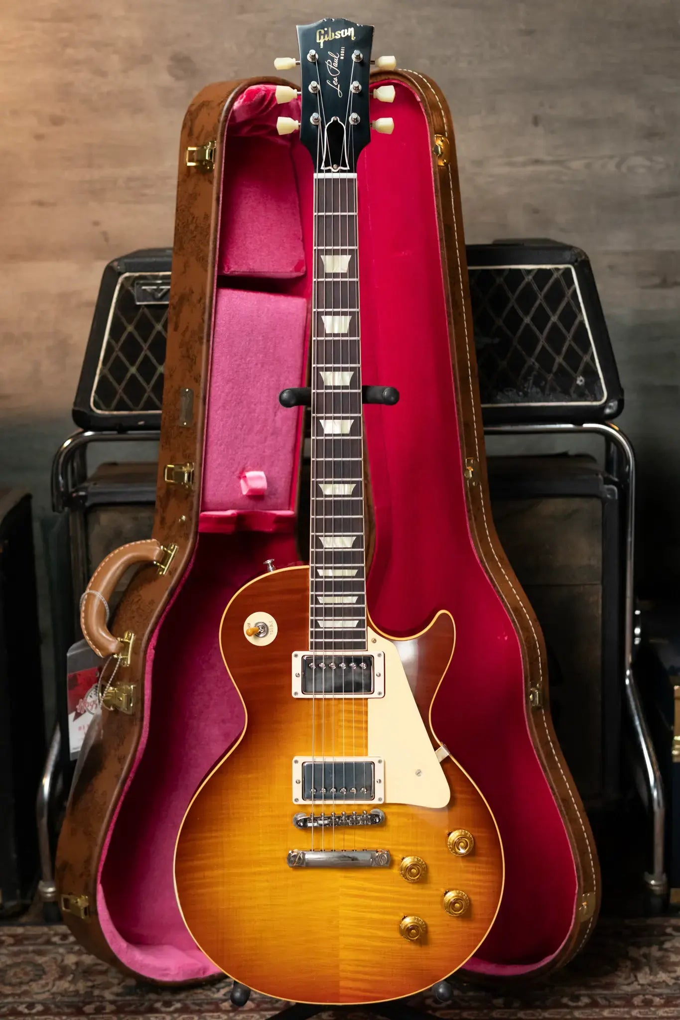 Gibson Custom Shop 1959 Les Paul Standard Reissue Murphy Lab Light Aged Royal Teaburst with Hardshell 672b6c1568705