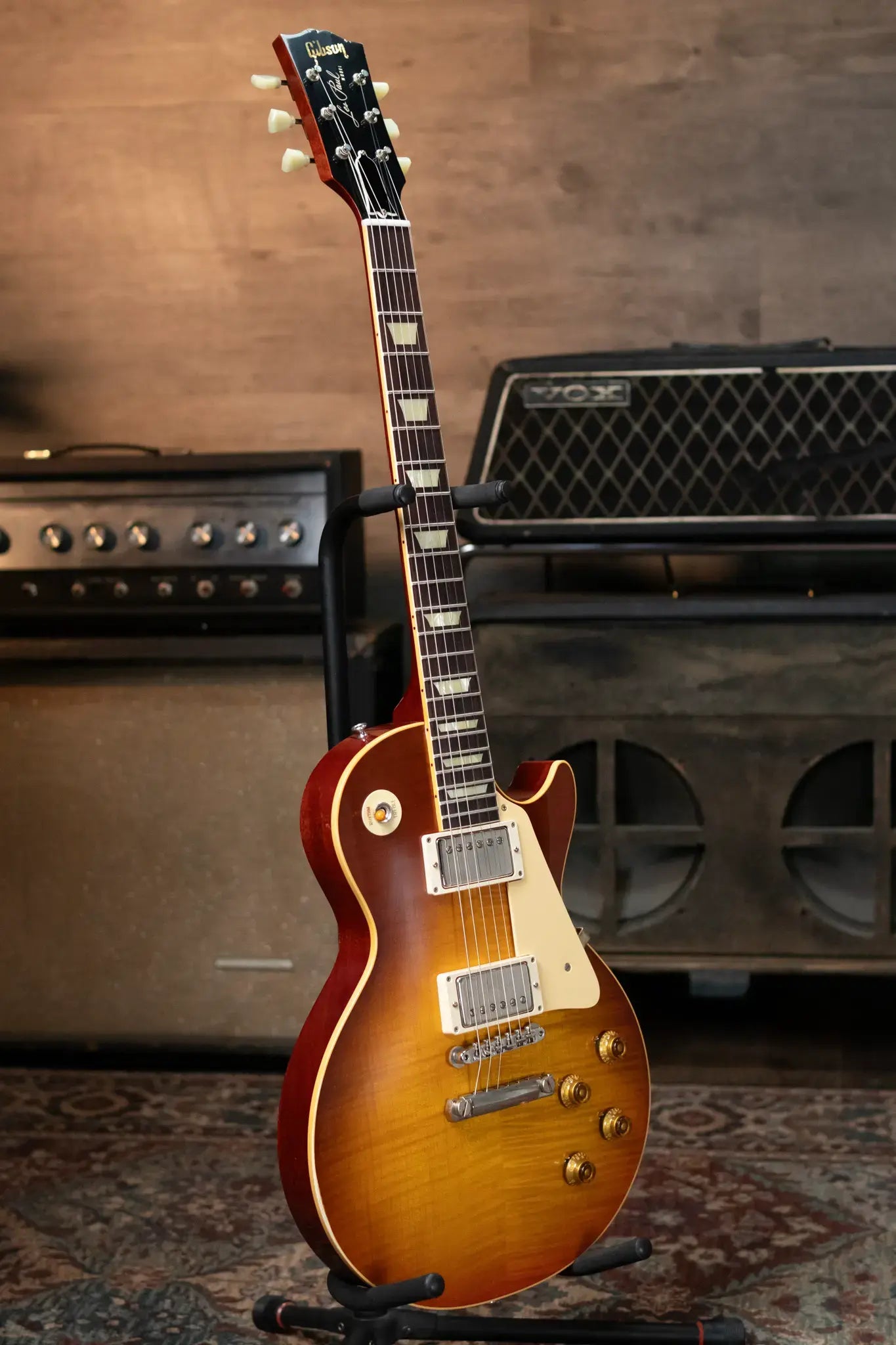 Gibson Custom Shop 1959 Les Paul Standard Reissue Murphy Lab Light Aged Royal Teaburst with Hardshell 672b6c161210e